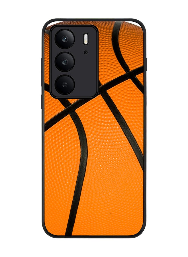 Stylizedd For Realme C75x / C75 4G Case,Slim fit Camera Protection, Shockproof Thin Phone cover  - Basketball - Image 1